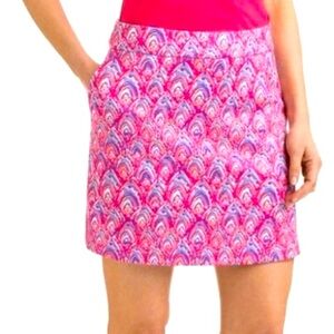 Vineyard Vines Resort Mini Skirt in Pink and Purple